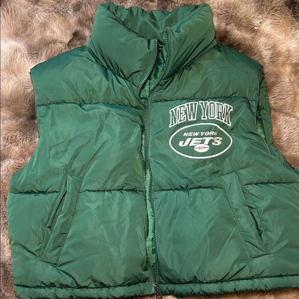 Primark Green Puffer Vest